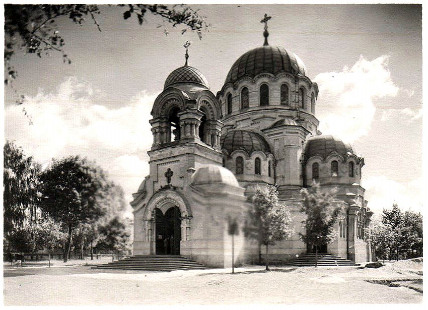 Церковь Николая Чудотворца при 5-ом и 6-ом стрелковых полках (2-ой стрелковой бригаде), Кельце (Свентокшиское воеводство, Польша). архивная фотография, Фото с сайта http://www.chram.com.pl/cerkiew-sw-mikolaja-cudotworcy-5/