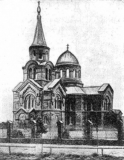 Церковь Стефана архидиакона при Управлении 4-й стрелковой бригады, Одесса (Одесский район, Украина, Одесская область). архивная фотография, Цитович Г. А. 