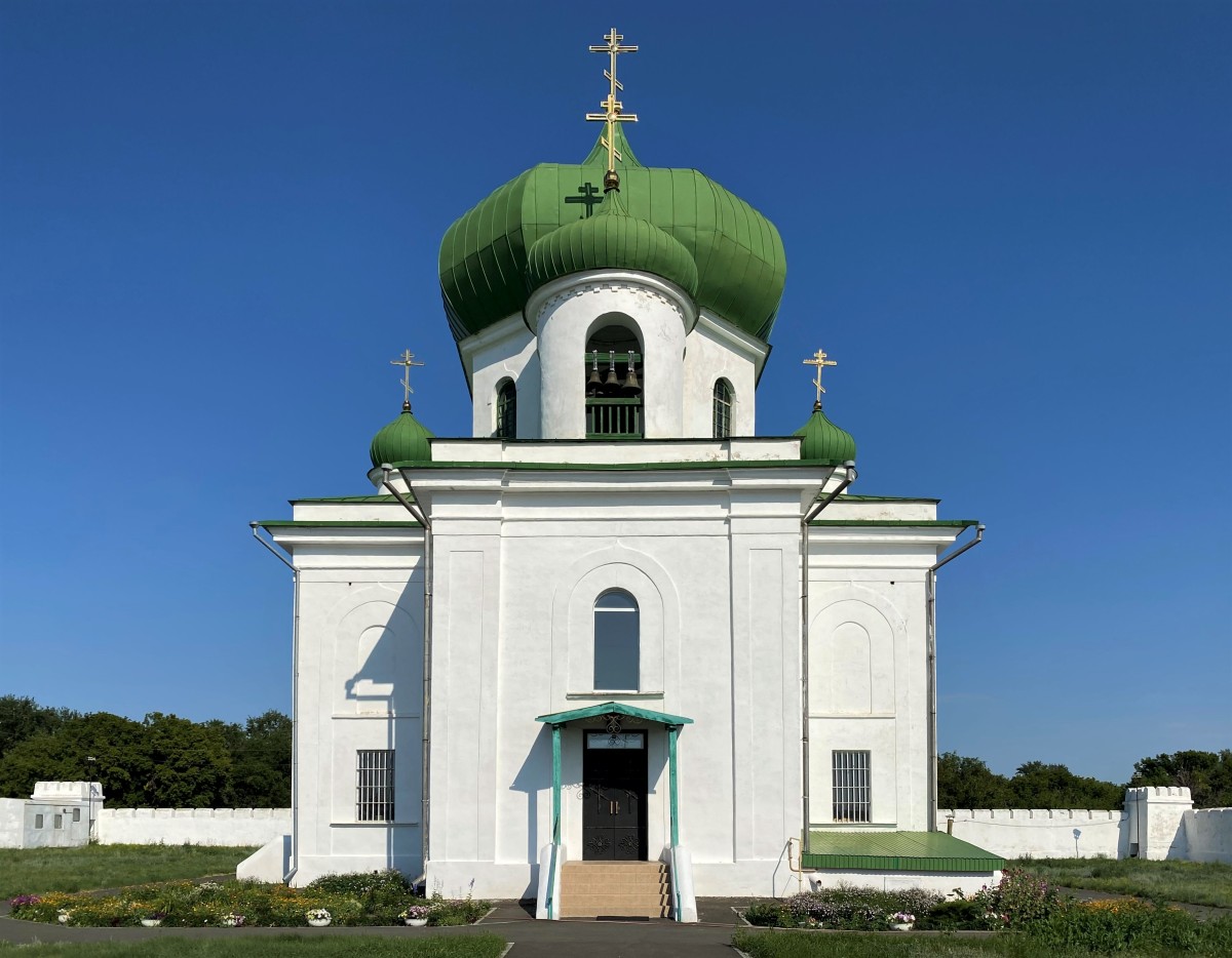 Церковь Николая Чудотворца, Николаевка (Варненский район, Челябинская область). фасады, Вид с запада