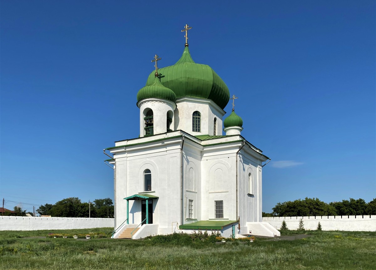 Церковь Николая Чудотворца, Николаевка (Варненский район, Челябинская область). фасады, Вид с юго-запада