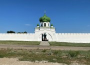 Церковь Николая Чудотворца, Церковь и ворота крепости, вид с запада<br>, Николаевка, Варненский район, Челябинская область