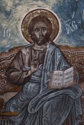 Собор Николая Чудотворца, Фреска алтарной апсиды.  XVI-XVII вв.<br>, Никорцминда, Рача-Лечхуми и Квемо-Сванети, Грузия