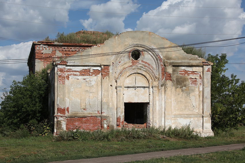 Мордвиновка. Церковь Михаила Архангела. фасады, Западный фасад