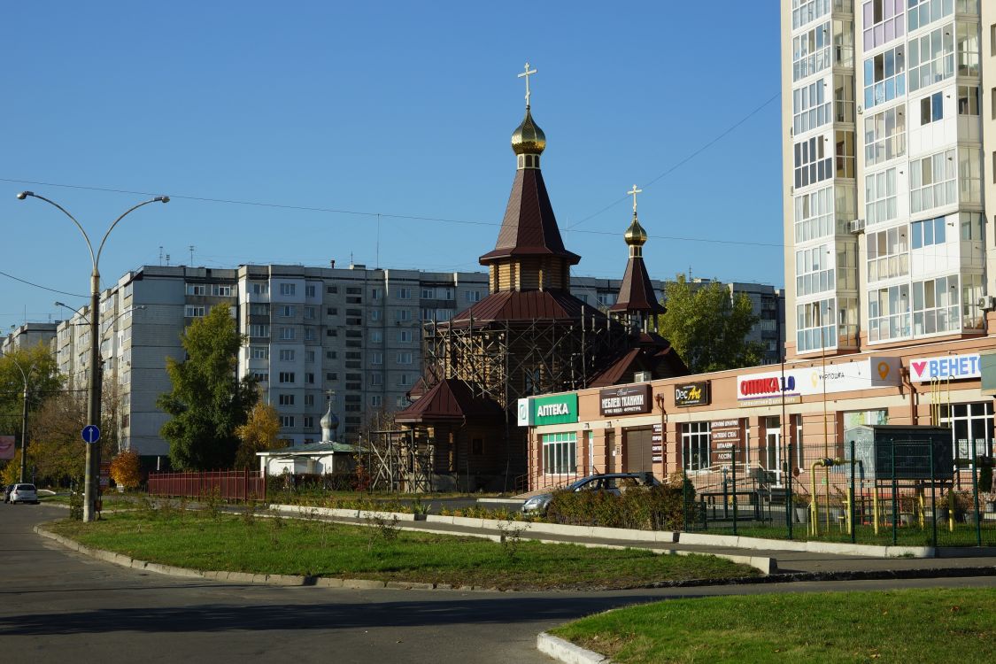 Сумы. Церковь Серафима Саровского и Сергия Радонежского. 