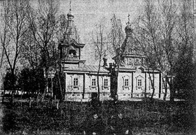 Бакты (Захаровка). Церковь Николая Чудотворца военно-местная