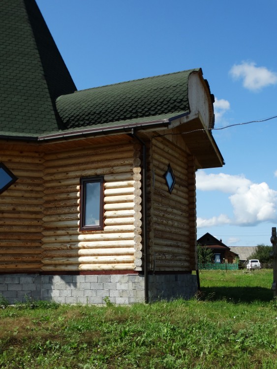 Вознесенка. Церковь Вознесения Господня. архитектурные детали, Апсида храма.