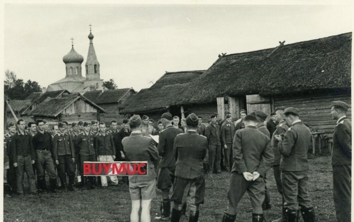 Ситцы. Церковь Георгия Победоносца. архивная фотография, Фото 1941 г. с аукциона e-bay.de