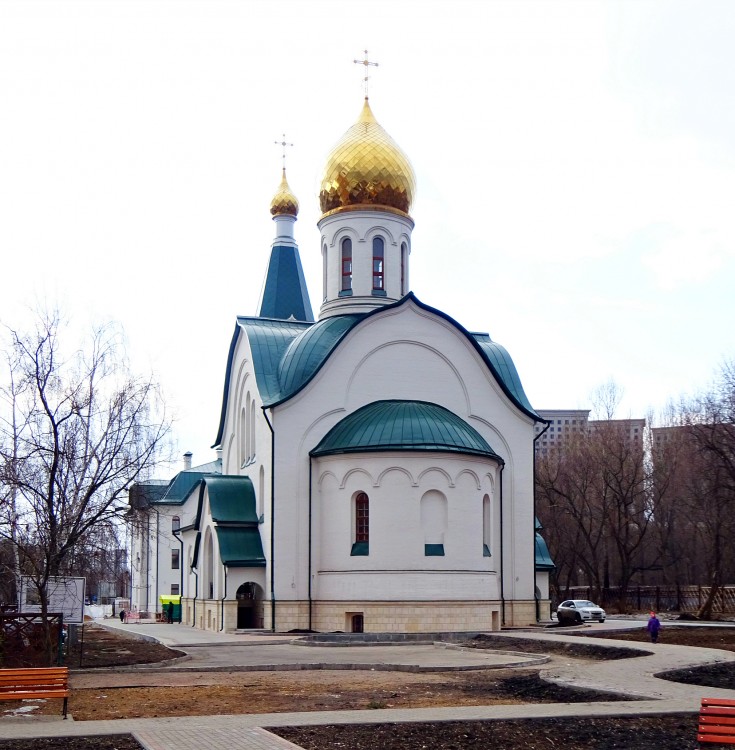 Хорошёво-Мнёвники. Церковь Димитрия Солунского в Хорошёве. фасады