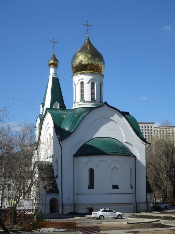 Хорошёво-Мнёвники. Церковь Димитрия Солунского в Хорошёве. фасады