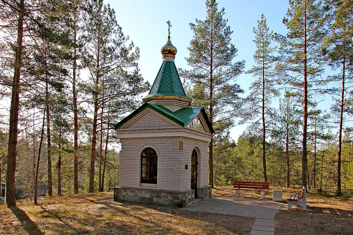 фасады. Часовня Георгия Победоносца, Луга (Лужский район, Ленинградская область)