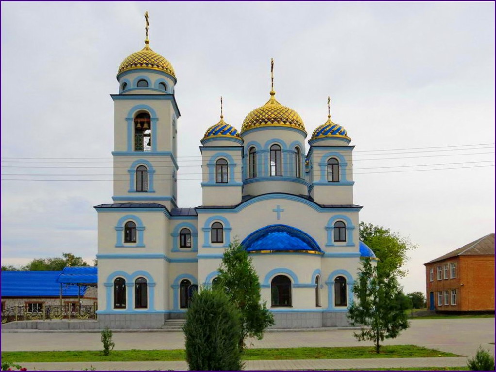Кутейниковская. Церковь Покрова Пресвятой Богородицы. фасады