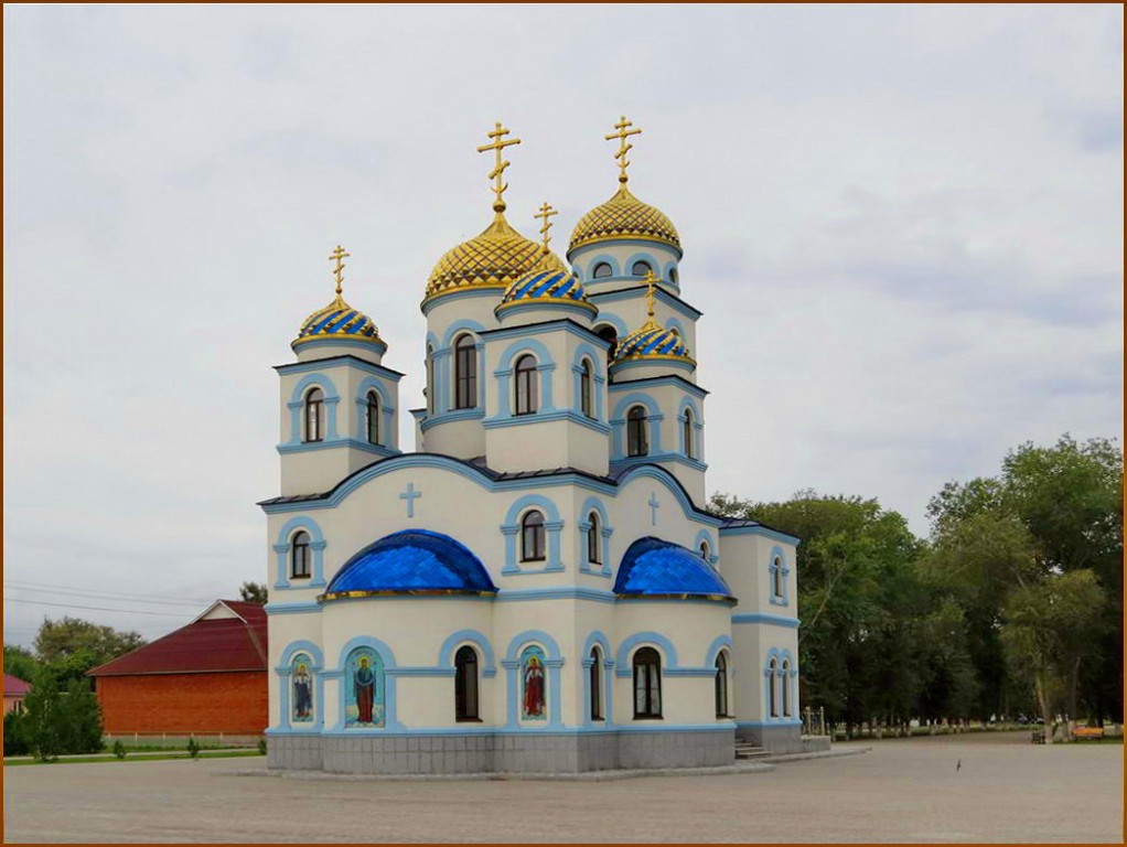 Кутейниковская. Церковь Покрова Пресвятой Богородицы. фасады