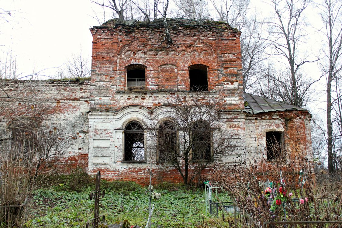 Оносово. Церковь Троицы Живоначальной. фасады