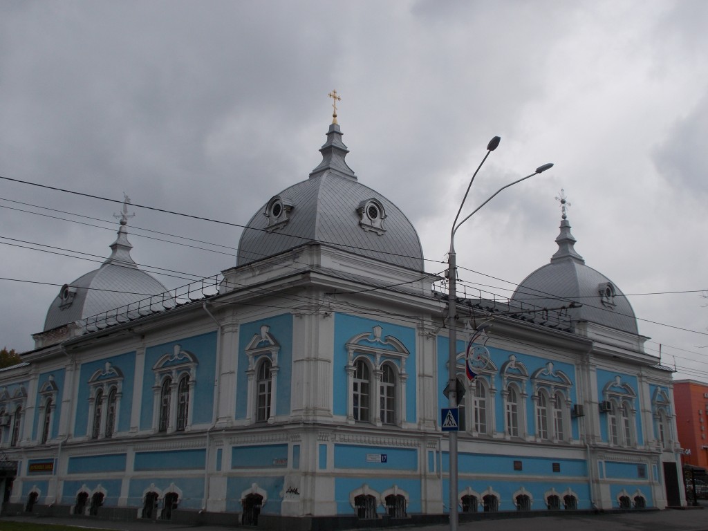 Барнаул. Домовая церковь Благовещения Пресвятой Богородицы при бывшем Духовном училище. фасады, Совремменный вид