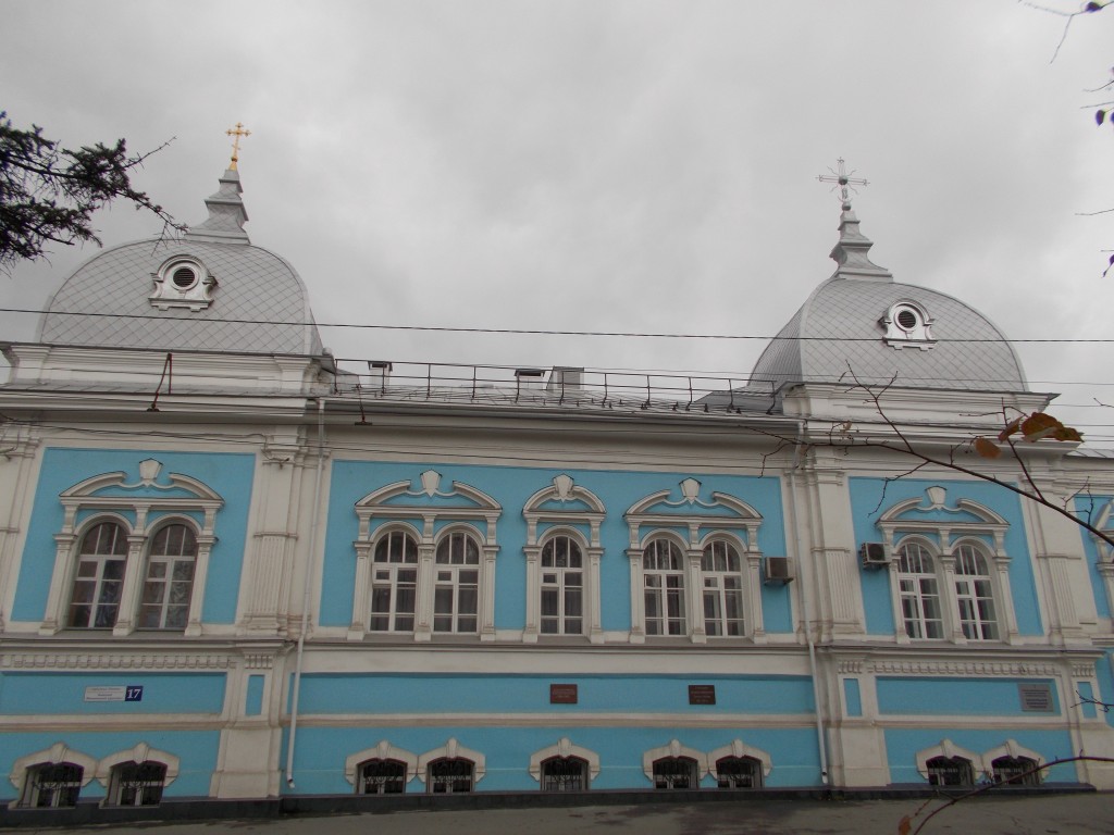 Домовая церковь Благовещения Пресвятой Богородицы при бывшем Духовном училище, Барнаул (Барнаул, город, Алтайский край). фасады, Совремменный вид