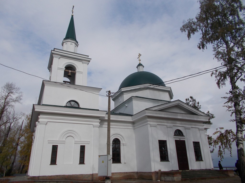 Барнаул. Церковь Иоанна Предтечи в Нагорном парке. фасады