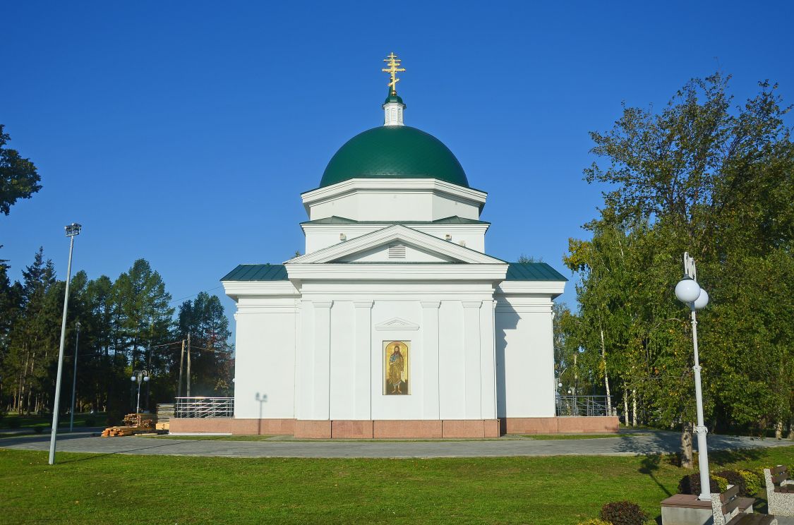Церковь Иоанна Предтечи в Нагорном парке, Барнаул (Барнаул, город, Алтайский край). фасады