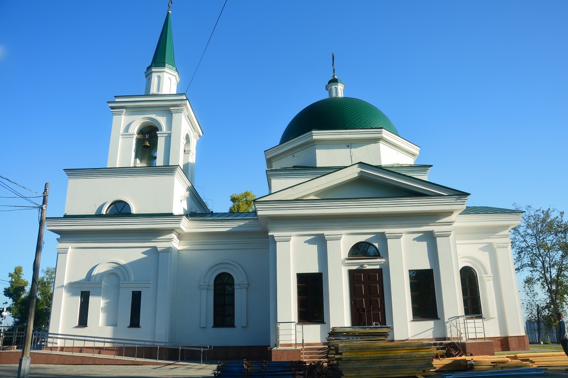 Церковь Иоанна Предтечи в Нагорном парке, Барнаул (Барнаул, город, Алтайский край). фасады