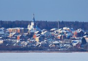 Церковь Державной иконы Божией Матери в Липовой роще, Вид из центра Ижевска<br>, Ижевск, Ижевск, город, Республика Удмуртия