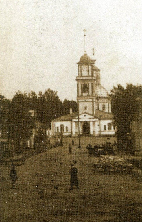Собор Богоявления Господня, Демянск (Демянский район, Новгородская область). архивная фотография, Фото 1910-х годов из фондов Демянского краеведческого музея.