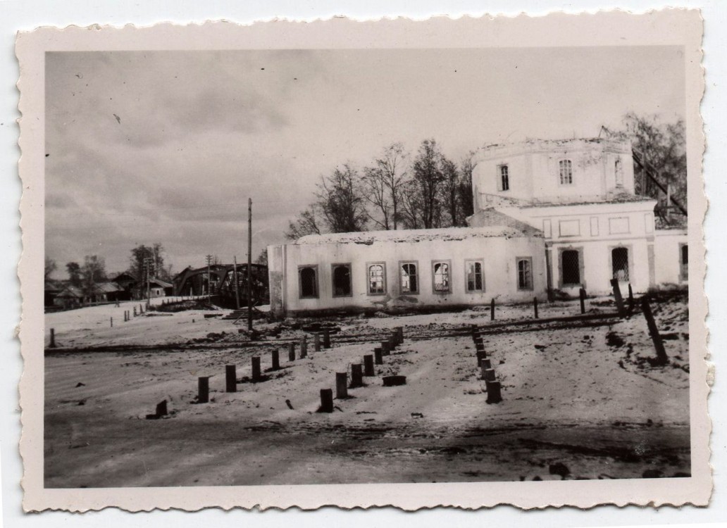 Демянск. Собор Богоявления Господня. архивная фотография, Фото 1941 г. с аукциона e-bay.de