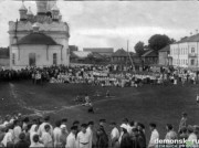 Церковь Воздвижения Креста Господня (старая), Фото 1910-х годов из фондов Демянского краеведческого музея.<br>, Демянск, Демянский район, Новгородская область