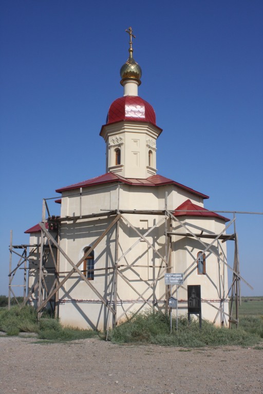 Часовня Фомы апостола, Харабали (Харабалинский район, Астраханская область). фасады