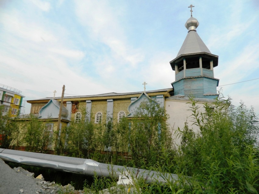 Церковь  Георгия Победоносца (старая), Лабытнанги (Лабытнанги, город, Ямало-Ненецкий автономный округ). фасады