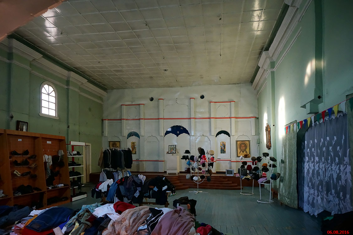 Церковь  Георгия Победоносца (старая), Лабытнанги (Лабытнанги, город, Ямало-Ненецкий автономный округ). интерьер и убранство