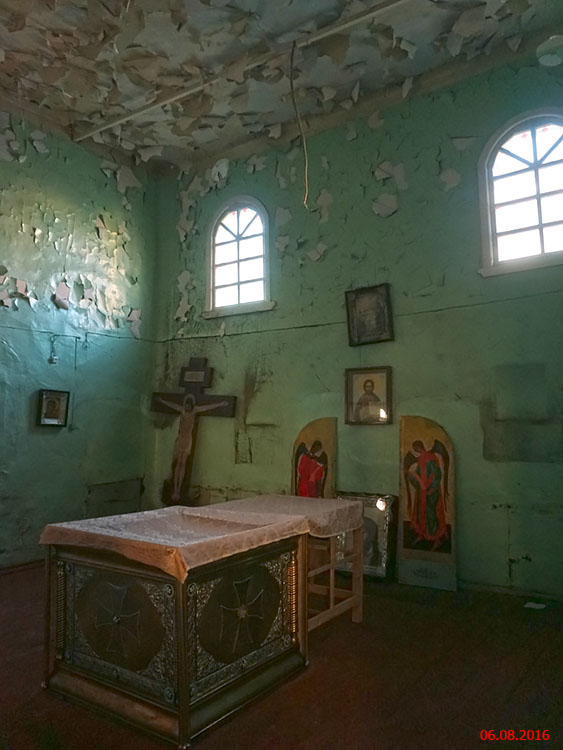 Церковь  Георгия Победоносца (старая), Лабытнанги (Лабытнанги, город, Ямало-Ненецкий автономный округ). интерьер и убранство
