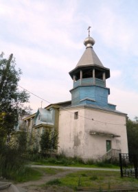 Лабытнанги. Церковь  Георгия Победоносца (старая)