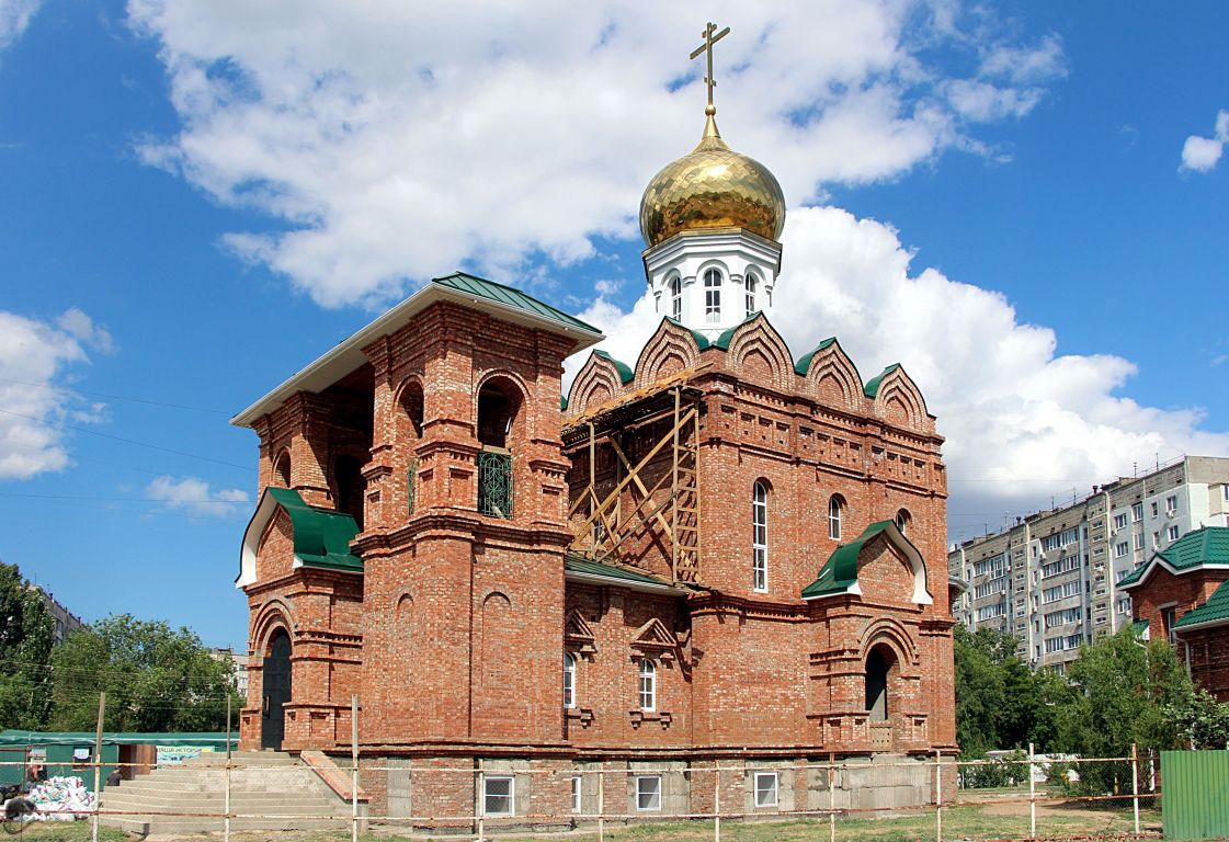 Астрахань. Церковь Сергия Радонежского. фасады