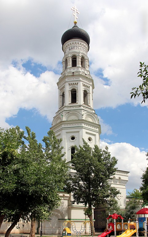 Благовещенский женский монастырь. Колокольня (новая), Астрахань (Астрахань, город, Астраханская область). фасады