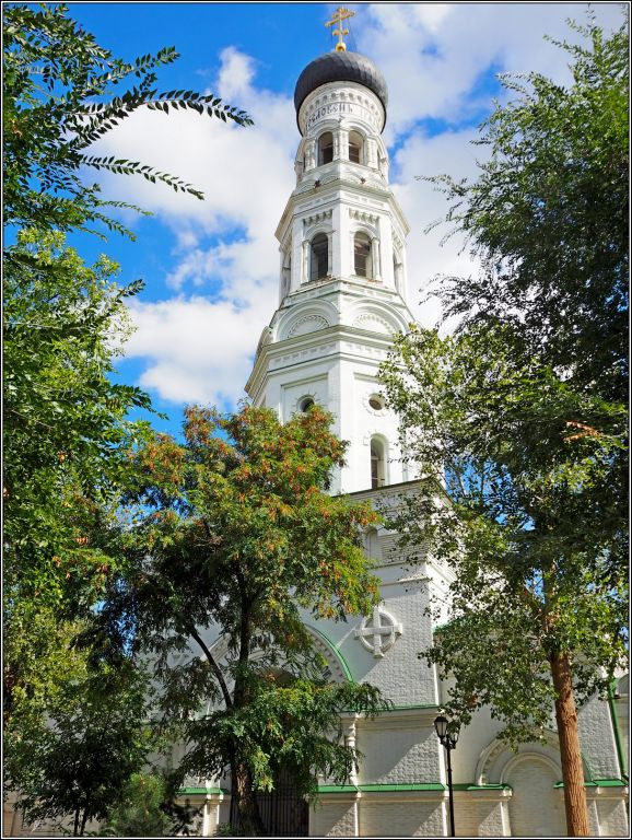 Благовещенский женский монастырь. Колокольня (новая), Астрахань (Астрахань, город, Астраханская область). фасады