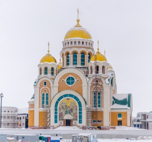 Кафедральный собор Преображения Господня, Салехард (Салехард, город, Ямало-Ненецкий автономный округ). фасады