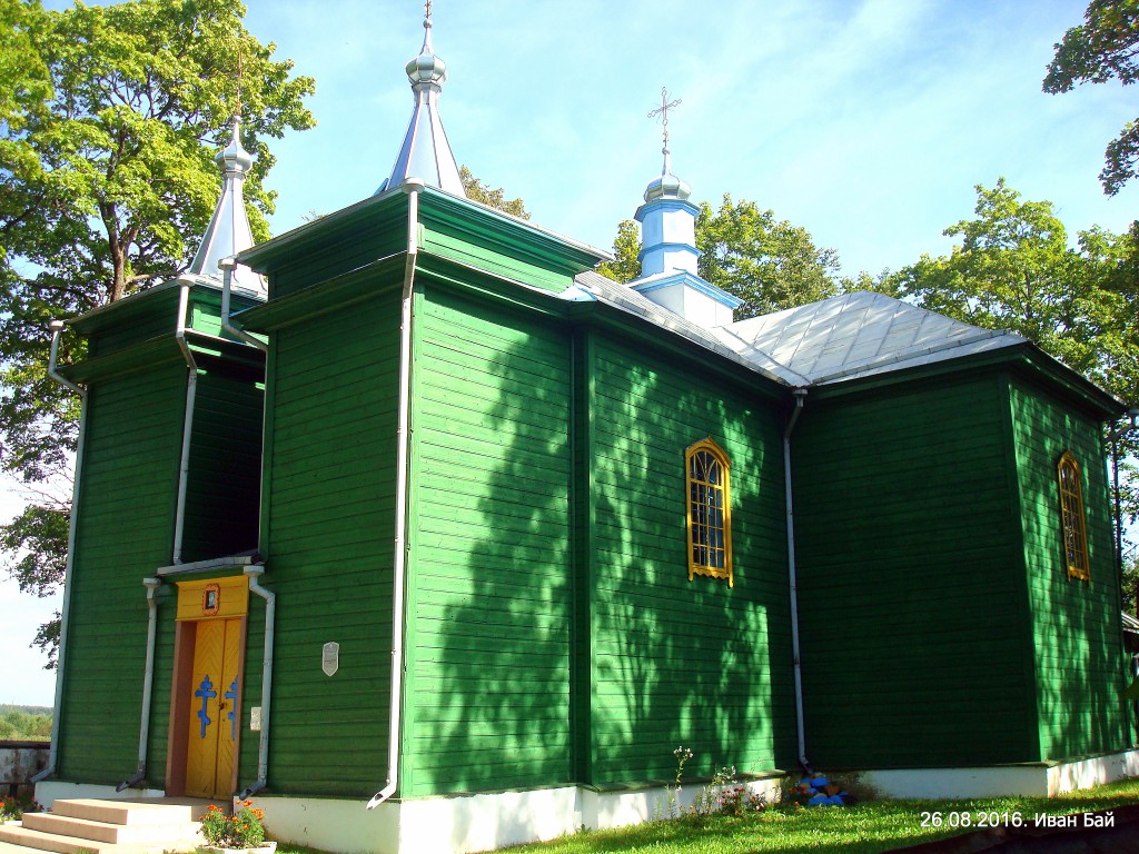 Церковь Успения Пресвятой Богородицы, Ковали (Глубокский район, Беларусь, Витебская область). фасады, Общий вид церкви