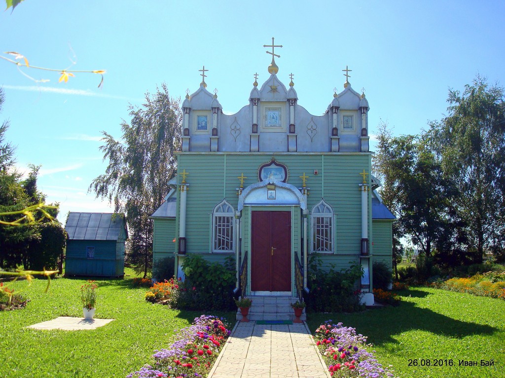 Коробы. Часовня Покрова Пресвятой Богородицы. фасады, Главный фасад