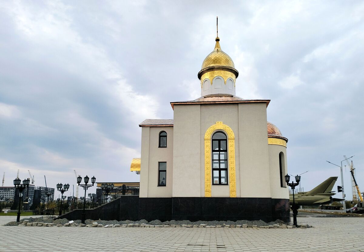 Церковь Александра Невского в Парке Победы, Салехард (Салехард, город, Ямало-Ненецкий автономный округ). фасады