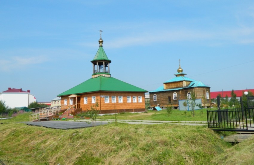Церковь Михаила Архангела (новая), Мужи (Шурышкарский район, Ямало-Ненецкий автономный округ). фасады