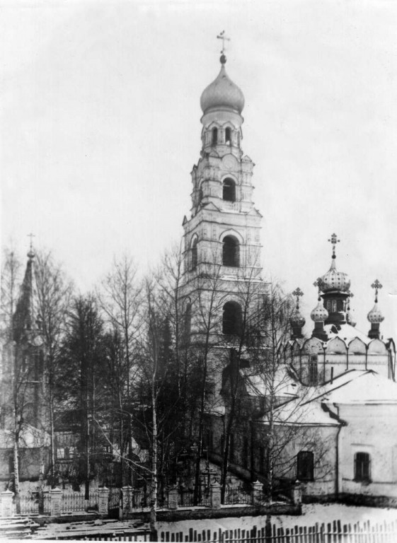 Феодоровский мужской монастырь. Церковь Александра Невского, Городец (Городецкий район, Нижегородская область). архивная фотография, Фото 1890-х гг.