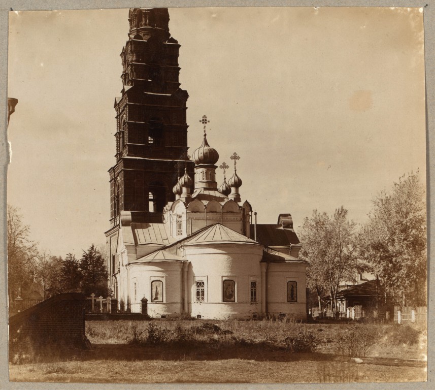 Феодоровский мужской монастырь. Церковь Александра Невского, Городец (Городецкий район, Нижегородская область). архивная фотография, Фото 1890-х гг.