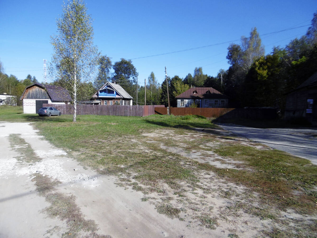 Церковь Илии Пророка в Федосьине, Смольки (Городецкий район, Нижегородская область). дополнительная информация, Место, где ранее располагалась церковь