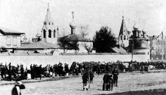 Кострома. Крестовоздвиженский Анастасин женский монастырь. архивная фотография, Фото с сайта http://starina44.ru/prospekt-tekstilshchikov