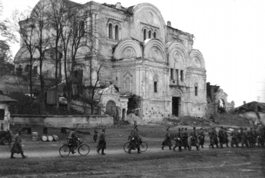 Брянск. Собор Спаса Преображения. архивная фотография, Фото 1941 г. с аукциона e-bay.de