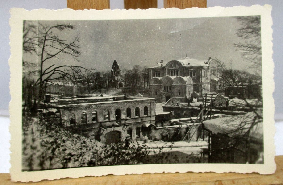 Брянск. Собор Спаса Преображения. архивная фотография, Вид на собор. Фото 1942 г. с аукциона e-bay.de