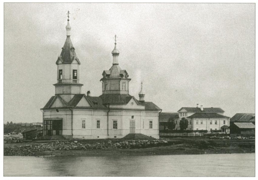 Важины (Усть-Боярская). Церковь Богоявления Господня. архивная фотография, фото с http://temples.ru/forum/viewtopic.php?f=35&t=4198&start=30&view=print