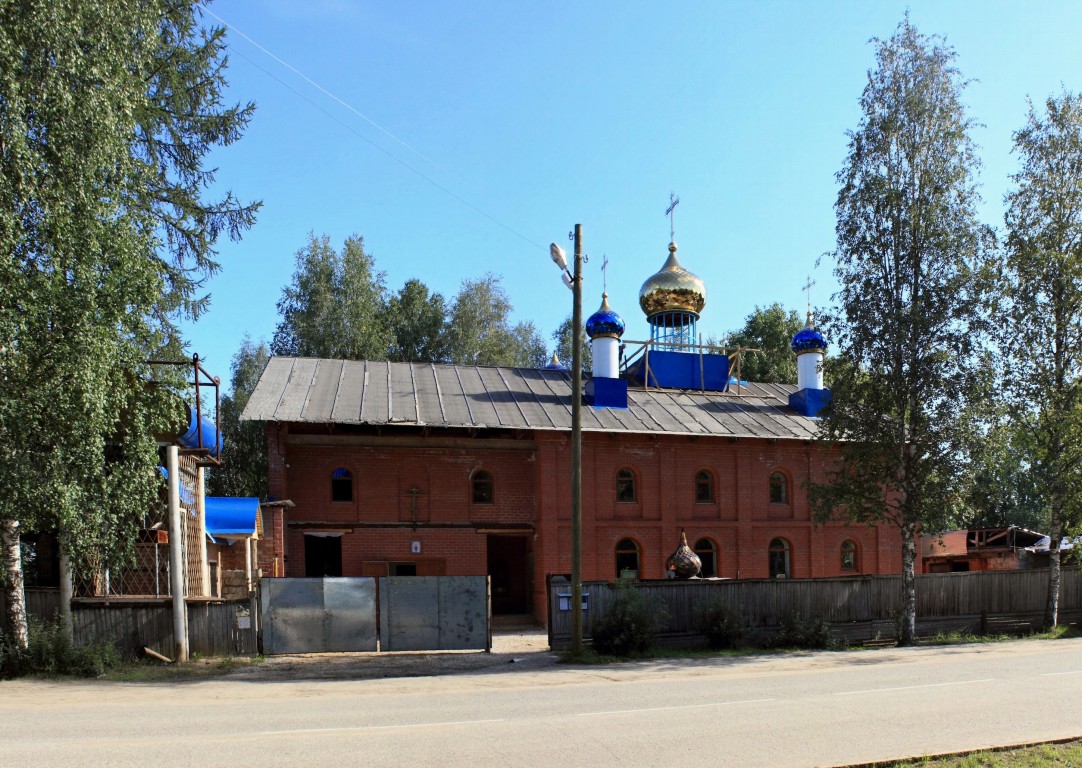 Церковь Покрова Пресвятой Богородицы, Сосногорск (Сосногорск, город, Республика Коми). фасады, Вид с юго-запада