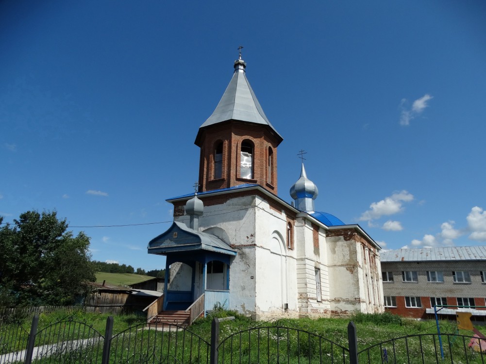 Метели. Церковь Спаса Преображения. фасады