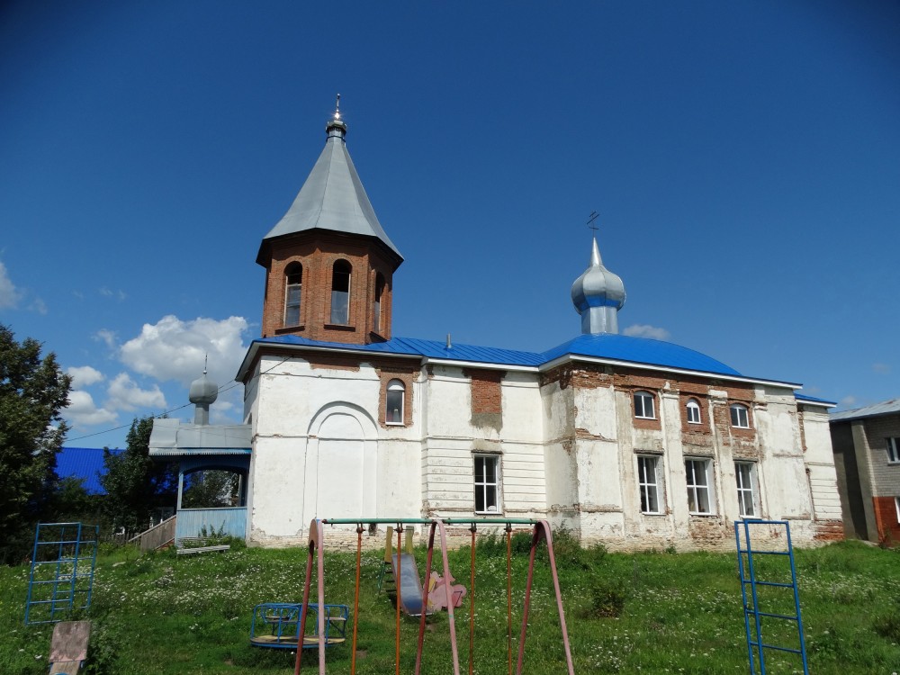 Церковь Преображения Господня, Метели (Дуванский район, Республика Башкортостан). фасады