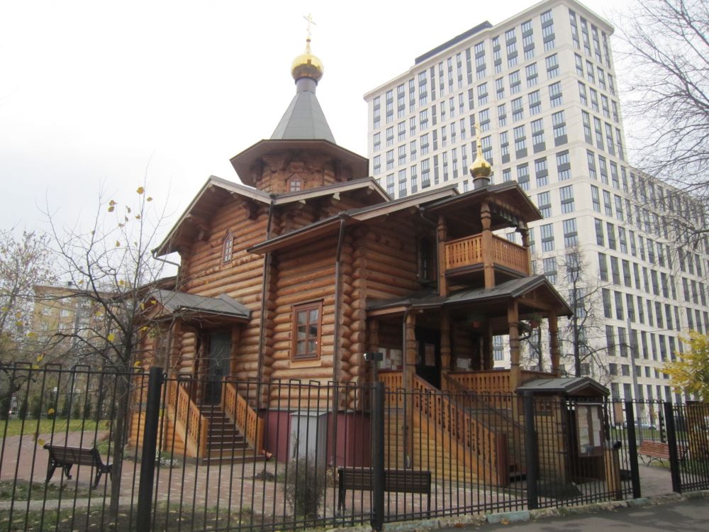Церковь Андрея Рублёва на Верхней Масловке, Савёловский (Северный административный округ (САО), г. Москва). документальные фотографии